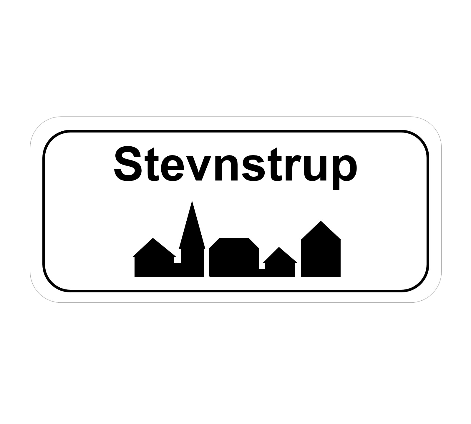 Skilt Stevnstrup